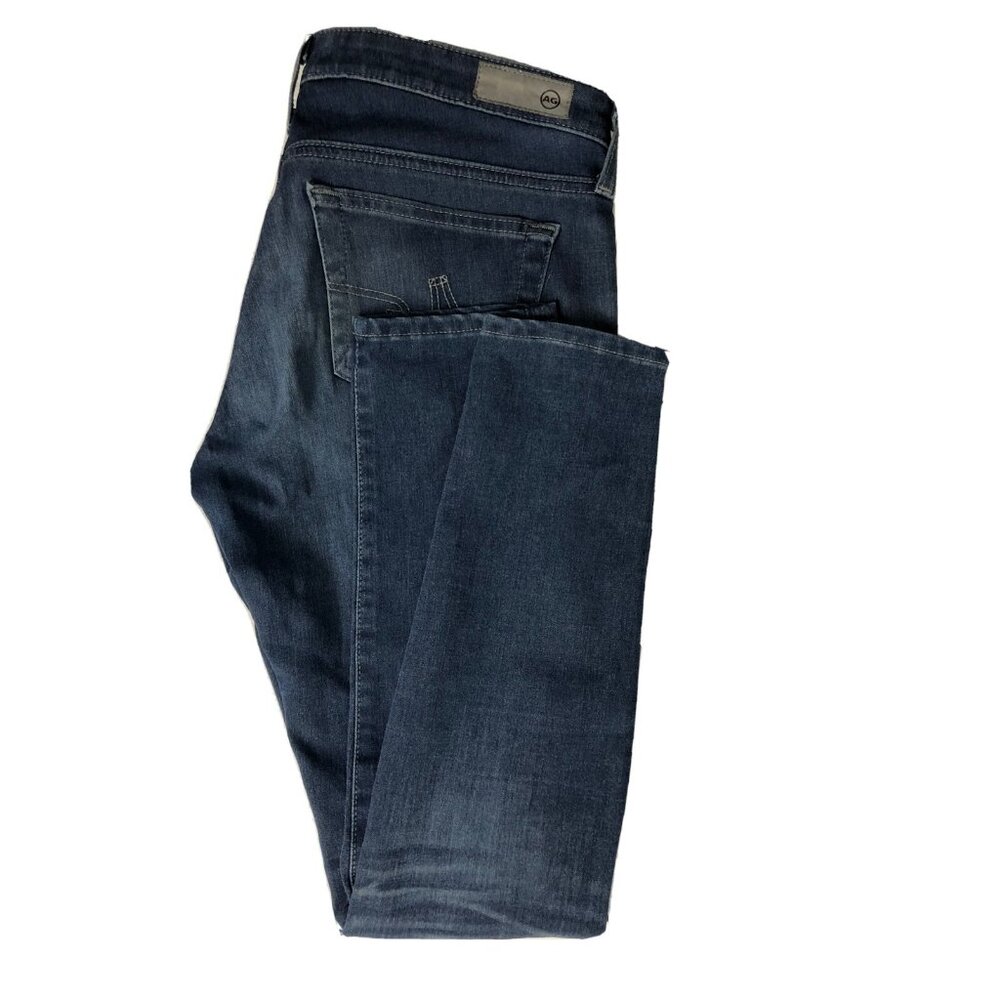Adriano Goldschmied Womens 27x28 Blue Denim Jeans The Legging Ankle Super Skinny